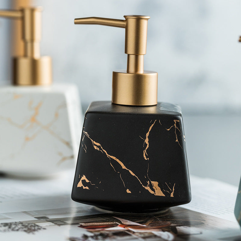 Marble Luxe 3pcs Soap Dispensers