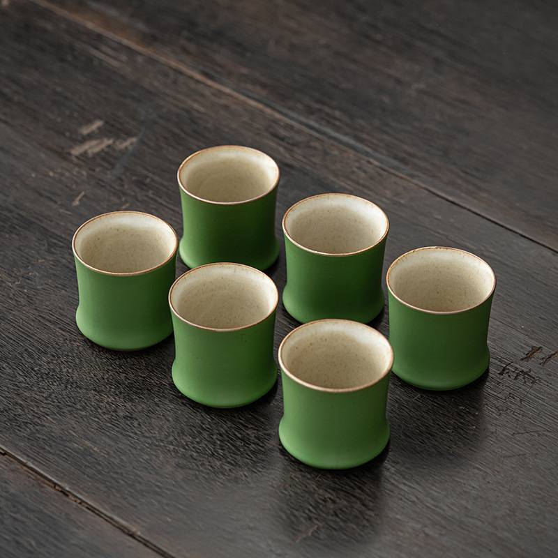 Bamboo Serenity Ceramic Tea Set