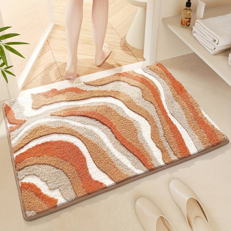 Tranquil Wave Bath Mat