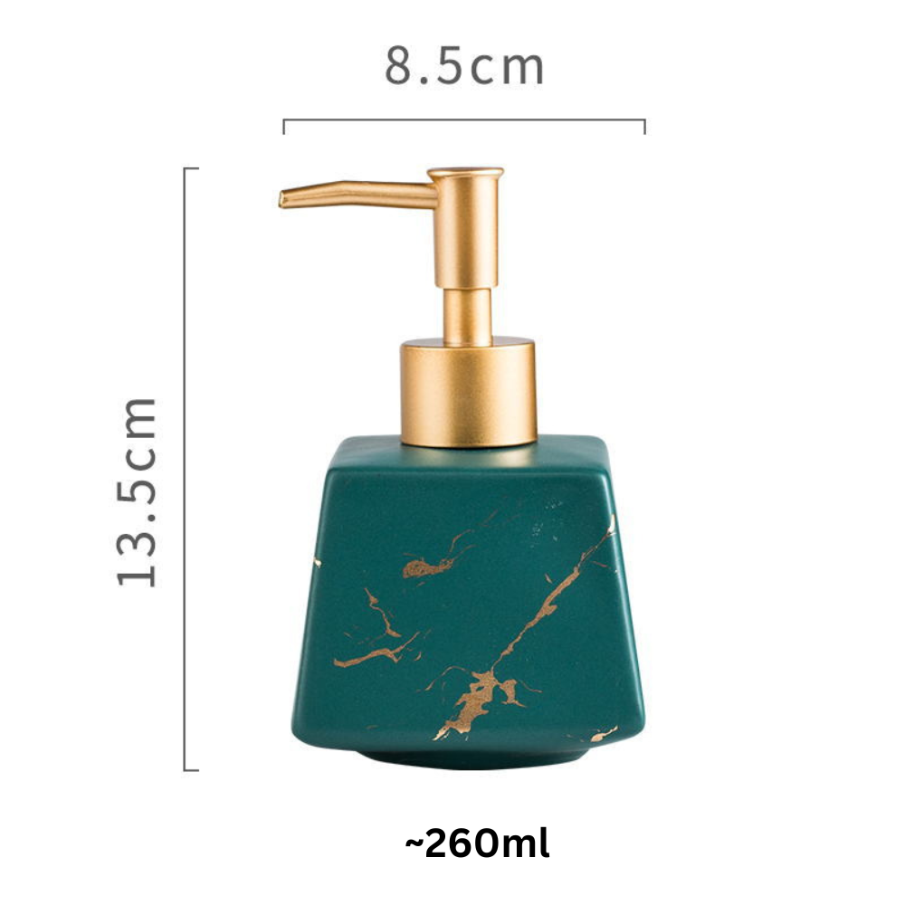 Marble Luxe 3pcs Soap Dispensers