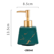 Marble Luxe 3pcs Soap Dispensers