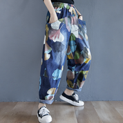 Tropical Bloom Baggy Pants