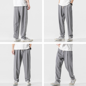 Azure Breeze Linen Pants