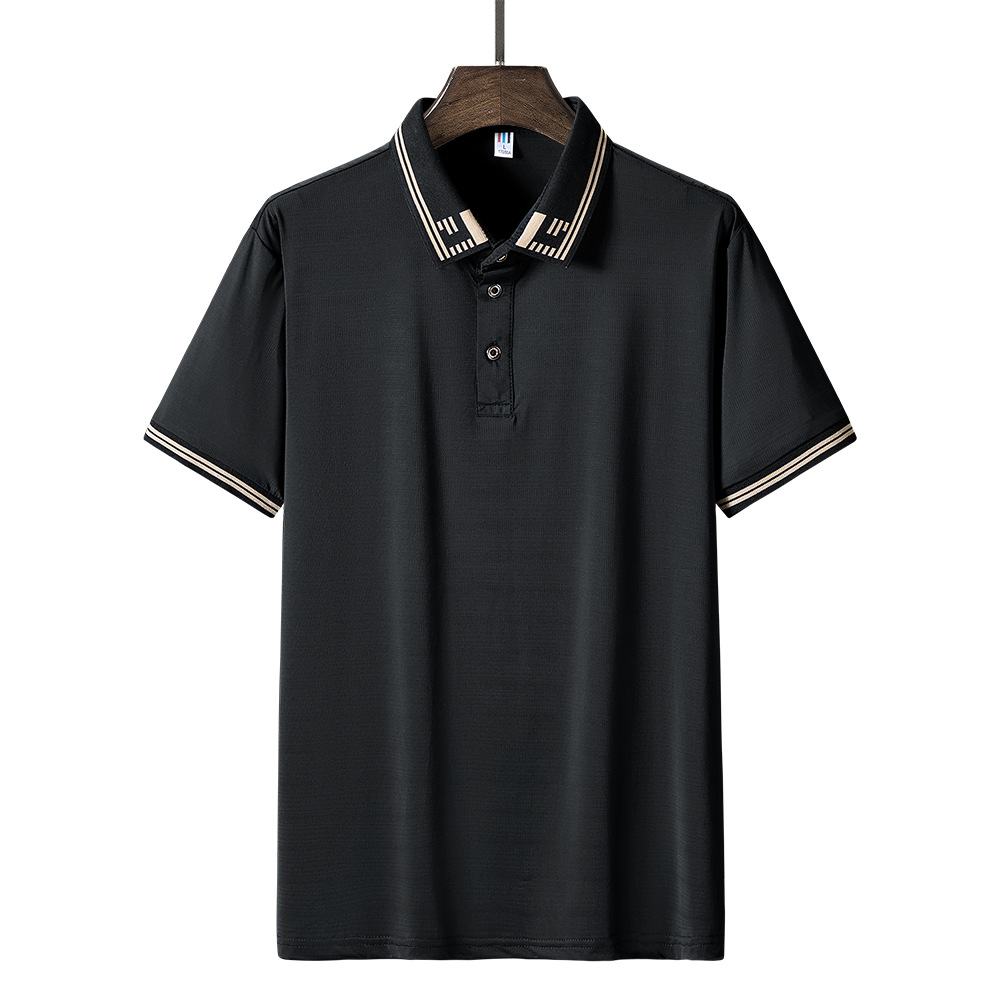 Ice Silk Polo Shirt