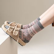 Nordic Knit Cotton Socks