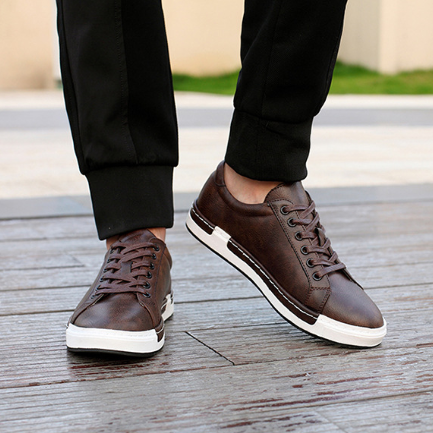 Chester Genuine Leather Sneakers