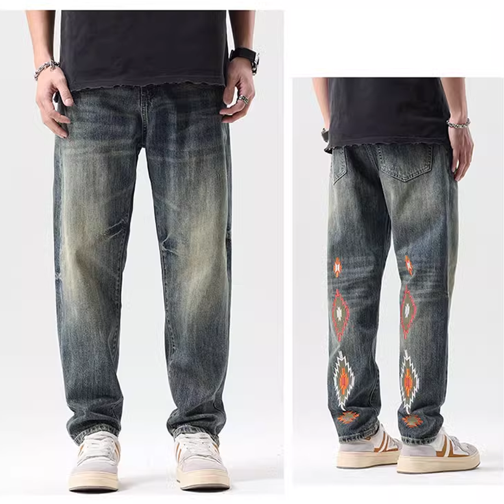 Maverick Embroidery Jeans