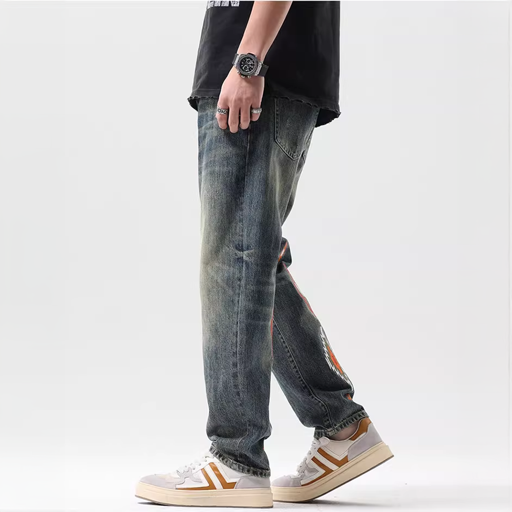 Maverick Embroidery Jeans