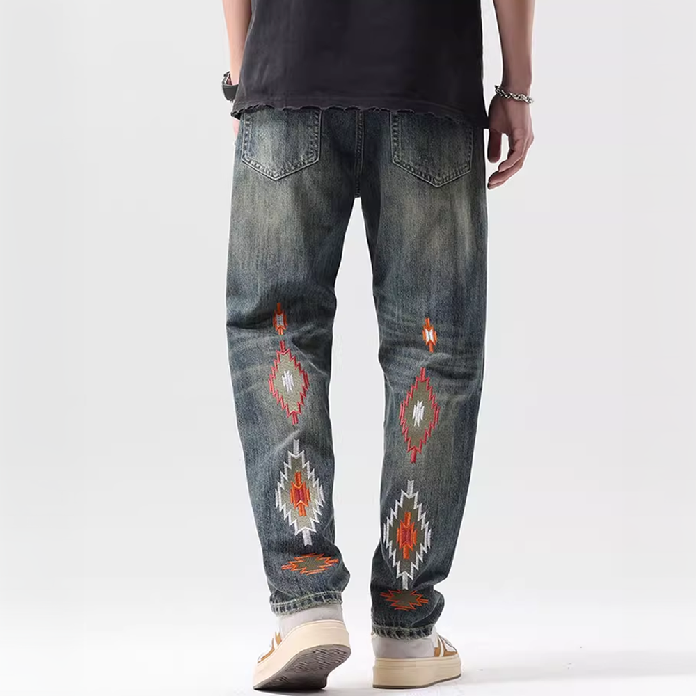 Maverick Embroidery Jeans