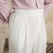 Exclusive Linen Vento Gurkha Pants