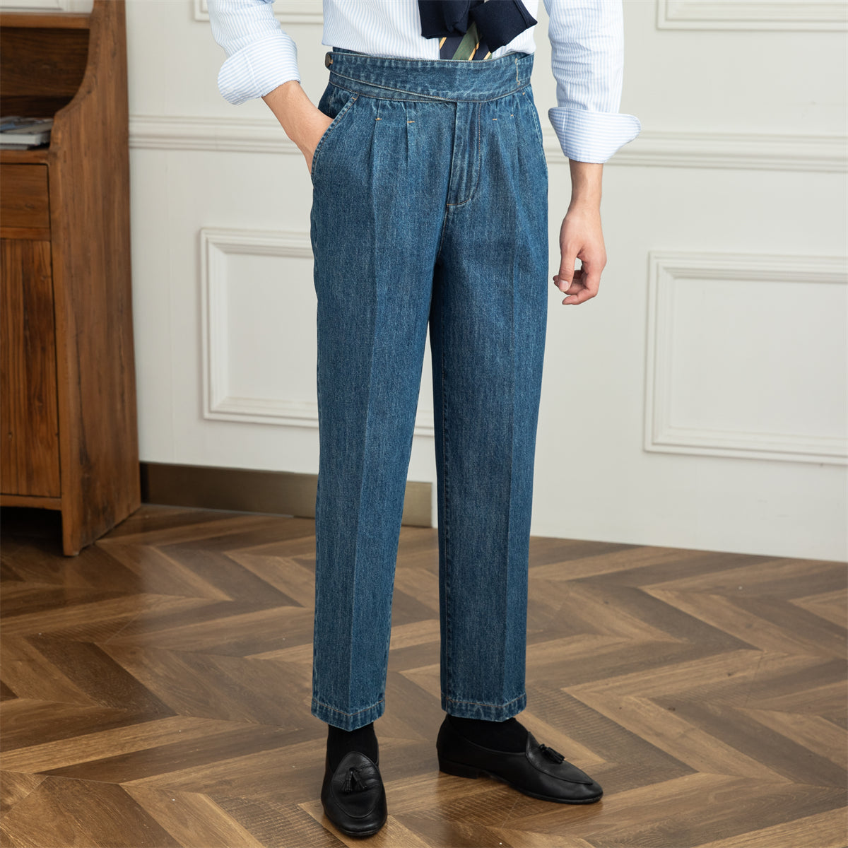 パンツ RERACS 23SS THE GURKHA(Classic Blue)46 RERACS 23SS THE GURKHA(Classic Blue)46