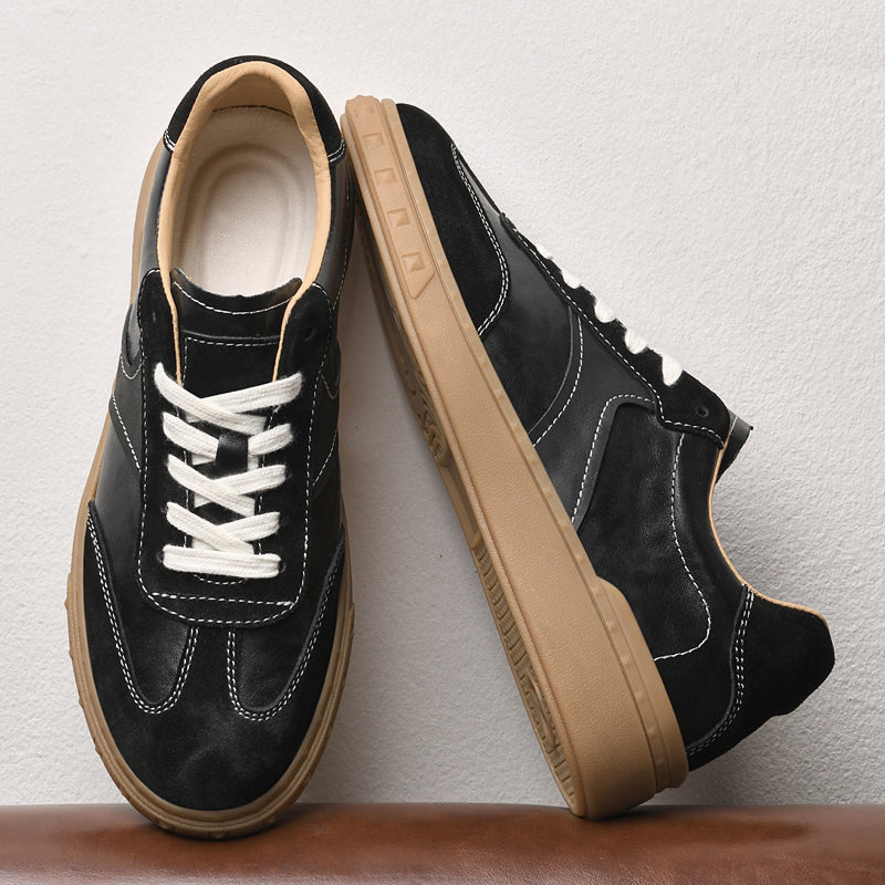 Denver Leather Sneakers