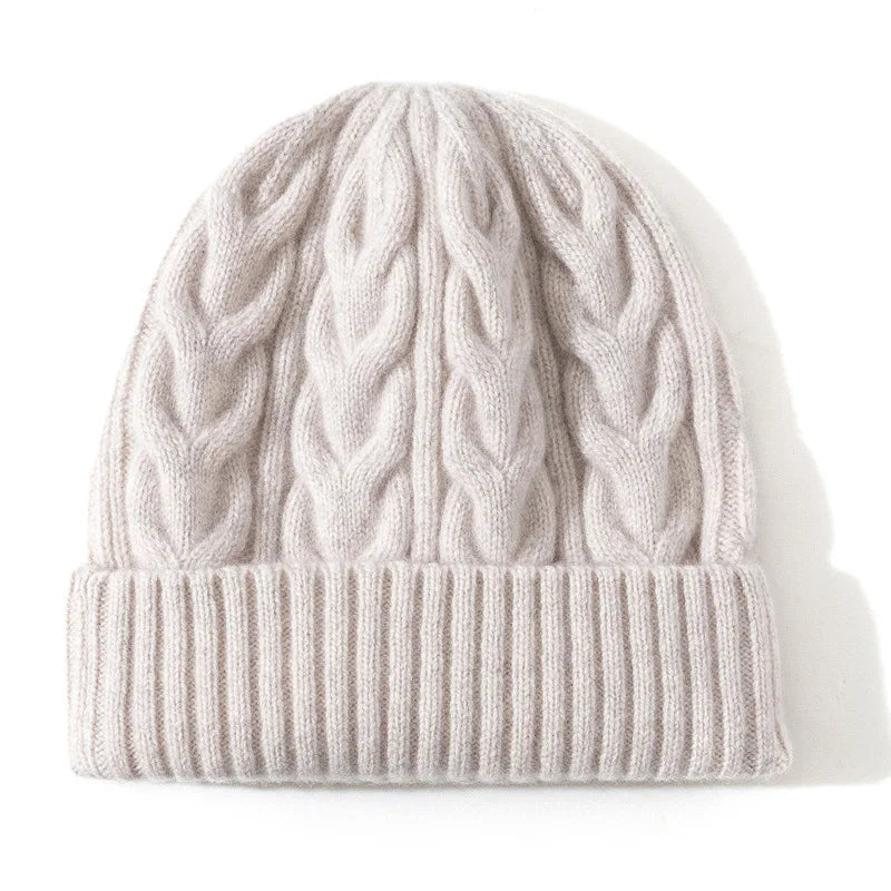 Everly Wool Knit Beanie