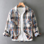 Rustic Edge Plaid Shirt