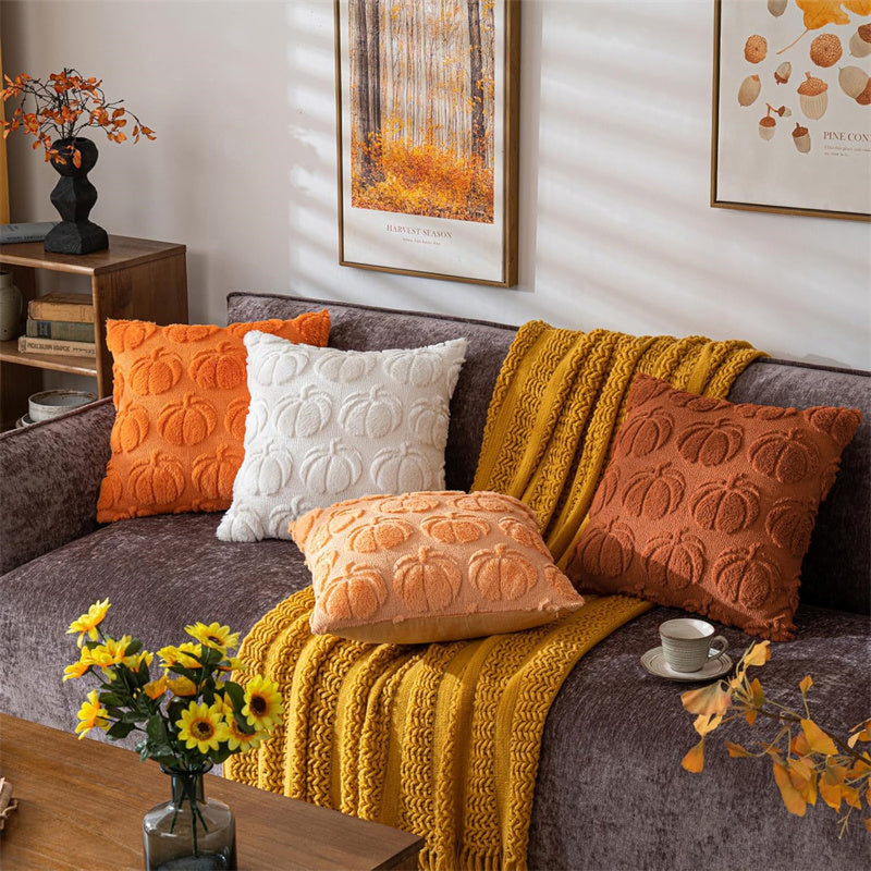 Pumpkin Fall Pillow Covers