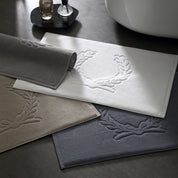 Embossed Laurel Bath Mats