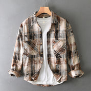 Rustic Edge Plaid Shirt