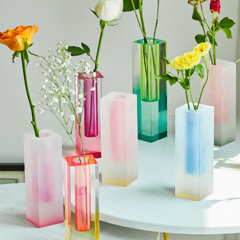 Prism Glow Vase