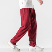 Azure Breeze Linen Pants