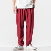 Azure Breeze Linen Pants