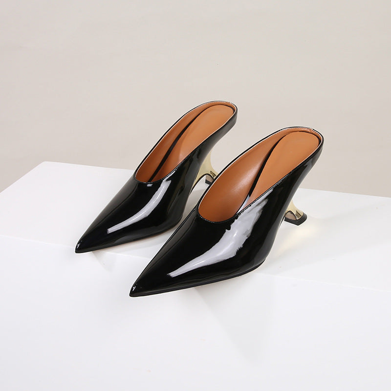 Starlight Leather Mules