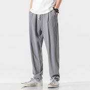 Azure Breeze Linen Pants