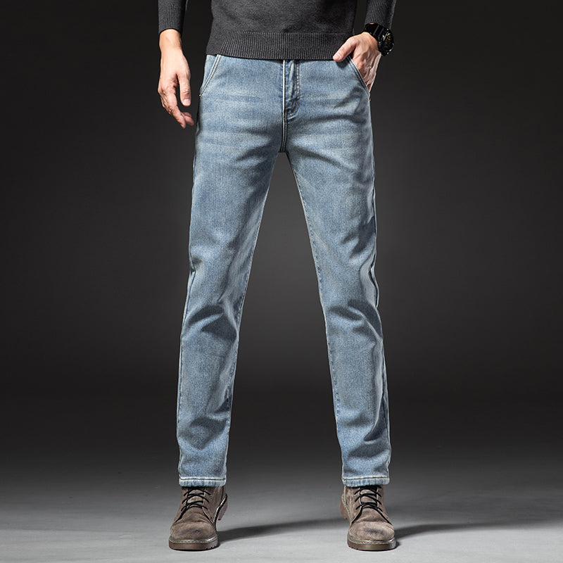 Barrow Fleeced Denim Pants