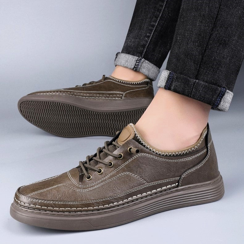 Maverick Genuine Leather Sneakers