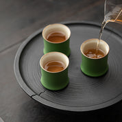 Bamboo Serenity Ceramic Tea Set