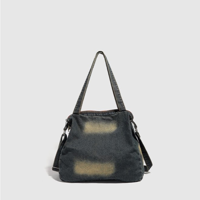 Renegade Distressed Denim Bag