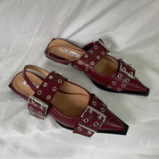 Belmont Buckle Heels