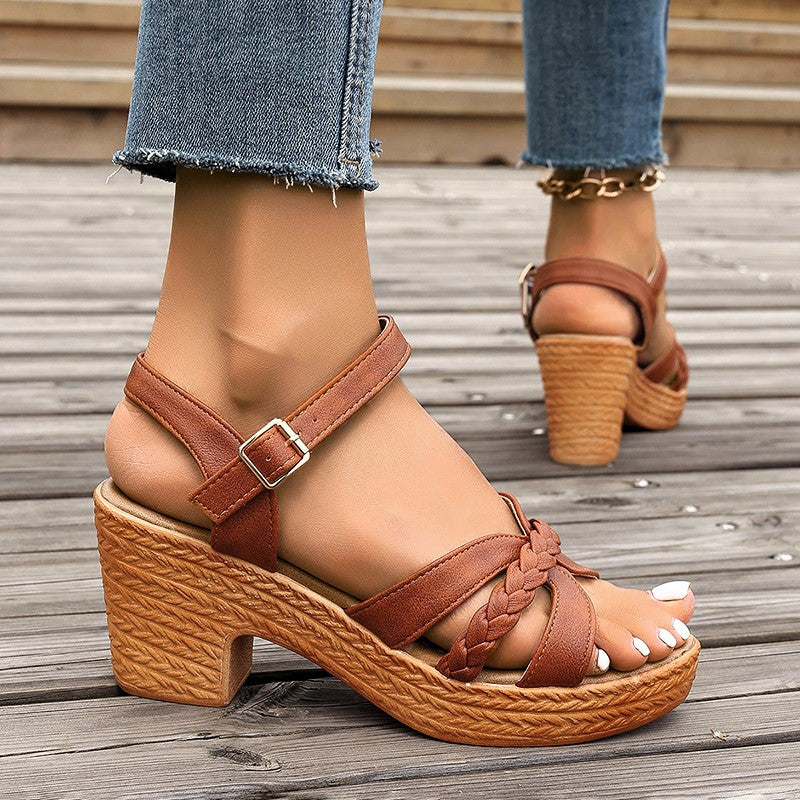 Aurora Braided Sandals