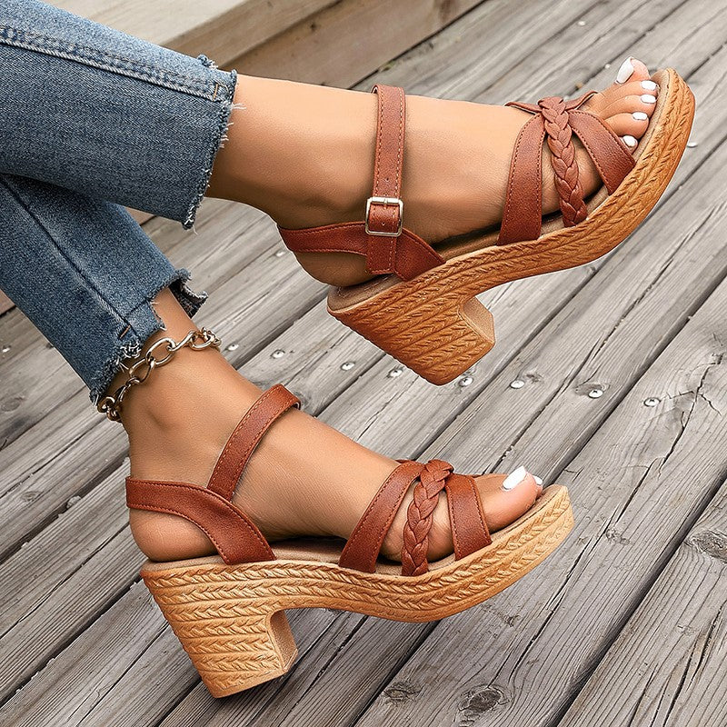 Aurora Braided Sandals