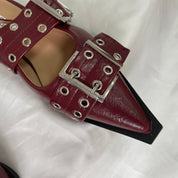 Belmont Buckle Heels