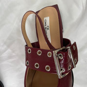 Belmont Buckle Heels