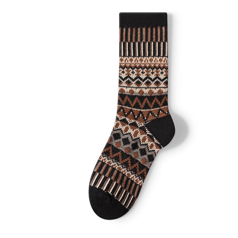 Nordic Knit Cotton Socks