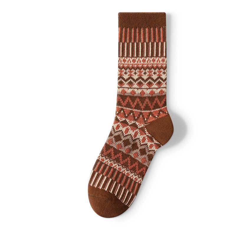 Nordic Knit Cotton Socks