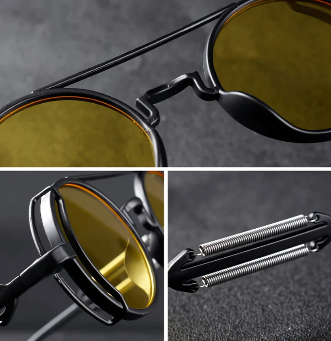 SteamCraft Circle Lens Sunglasses