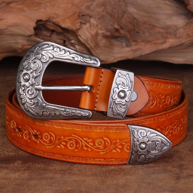 Western Buckle Belt