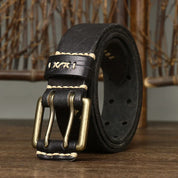 Rugged Cowhide Belt