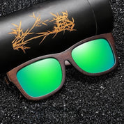 Engraved Wooden Sunglasses