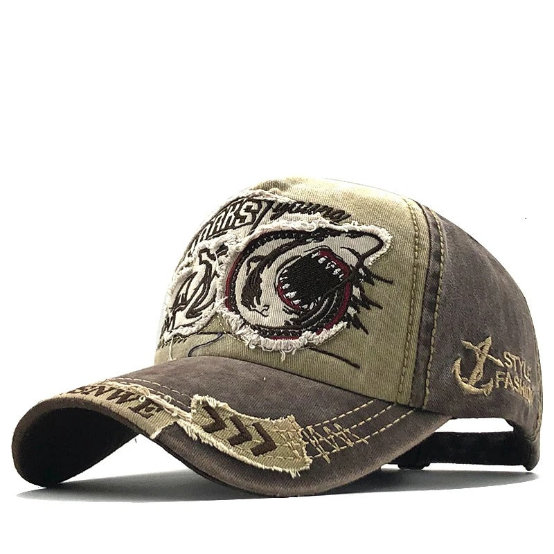 Shark Frenzy Baseball Cap