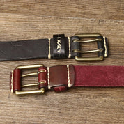 Rugged Cowhide Belt