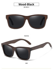 Engraved Wooden Sunglasses