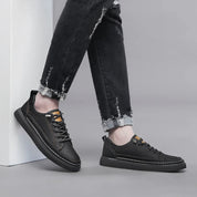 Helston Genuine Leather Sneakers