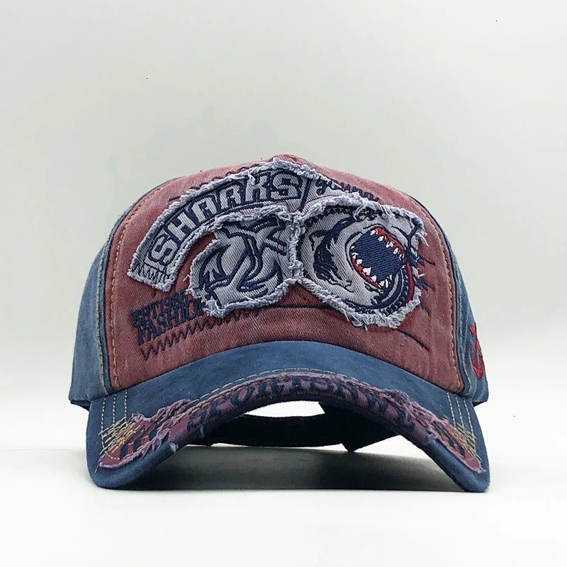 Shark Frenzy Baseball Cap