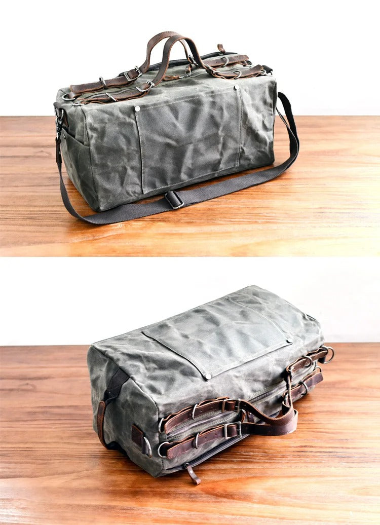 Waxed Canvas Travel Bag