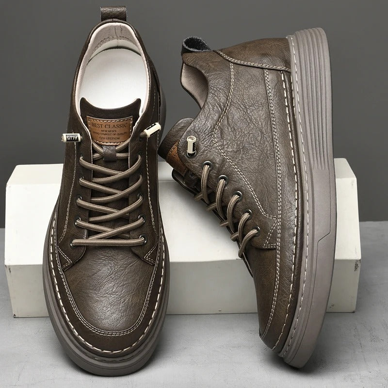 Bromley's Genuine Leather Sneakers