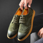 Russet Wingtip Oxfords