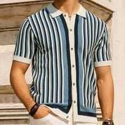 Old Money Striped Tencel Shirt